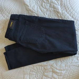 Express black skinny jeans